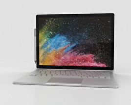 Microsoft Surface Book 2 13.5-inch 3Dモデル