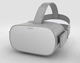 Oculus Go 3D model