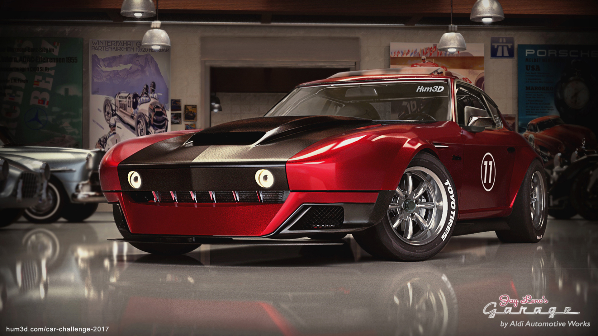 Datsun 240Z Concept - Jay Leno's Garage 3d art