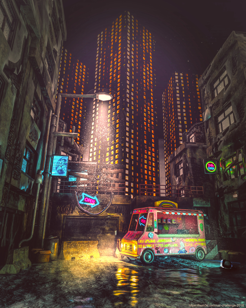 Back of the City by Ahmet Salih