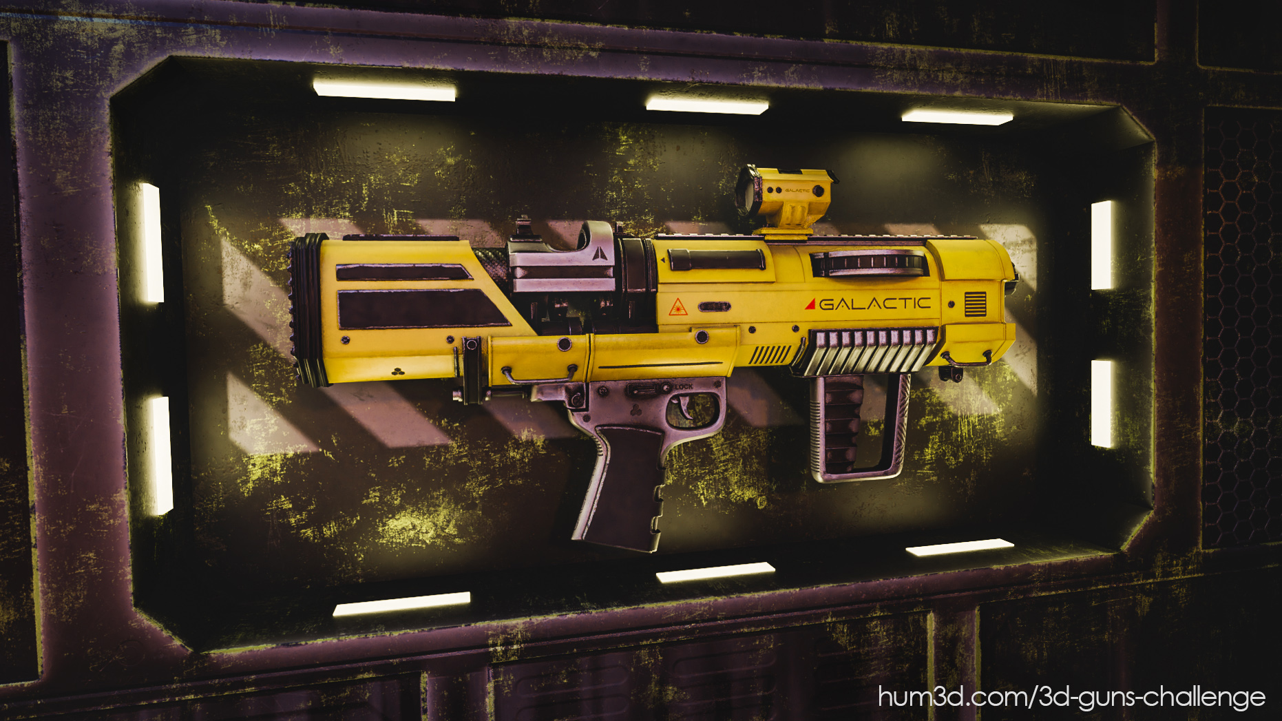 The Galactic Ion Pulse Gun 3d art