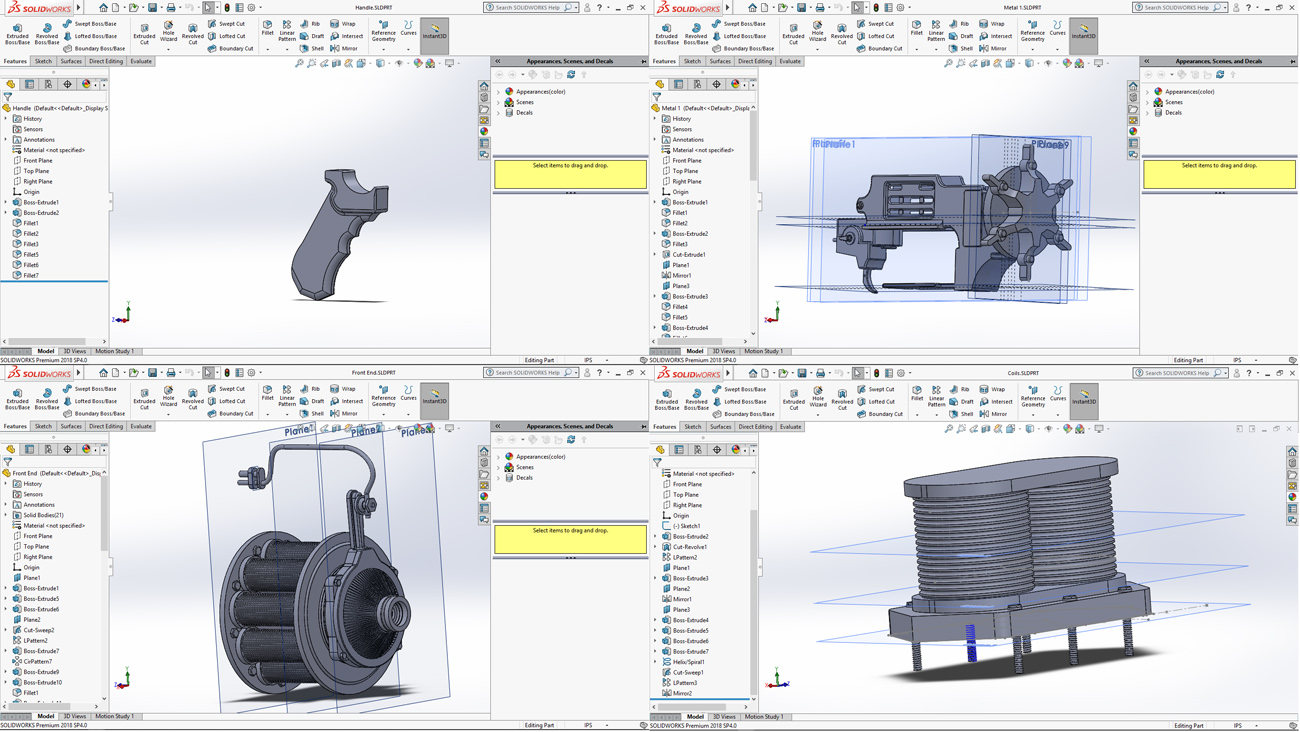 basic shapes in Solidworks
