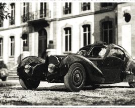 The last picture of 'La voiture noire'