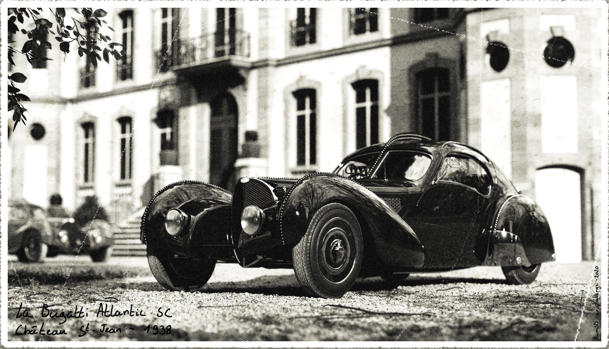 The last picture of La voiture noire by Nicolas Hiernaux
