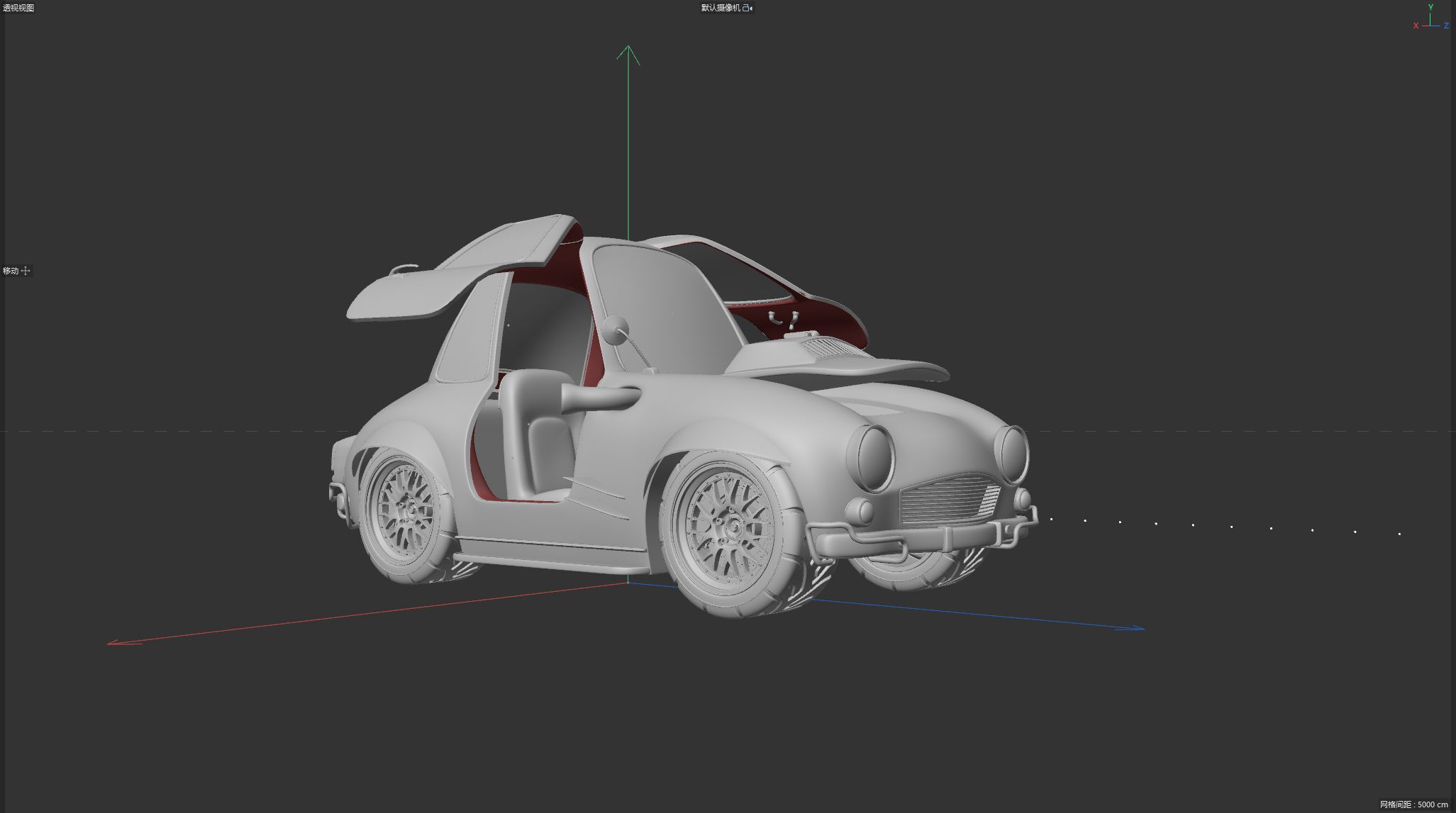 3D car creation process
