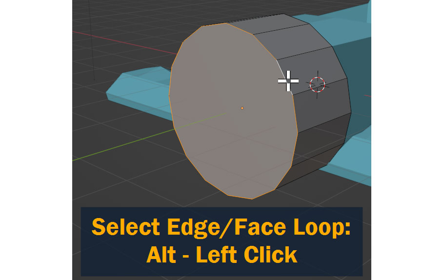 Selecting an edge loop