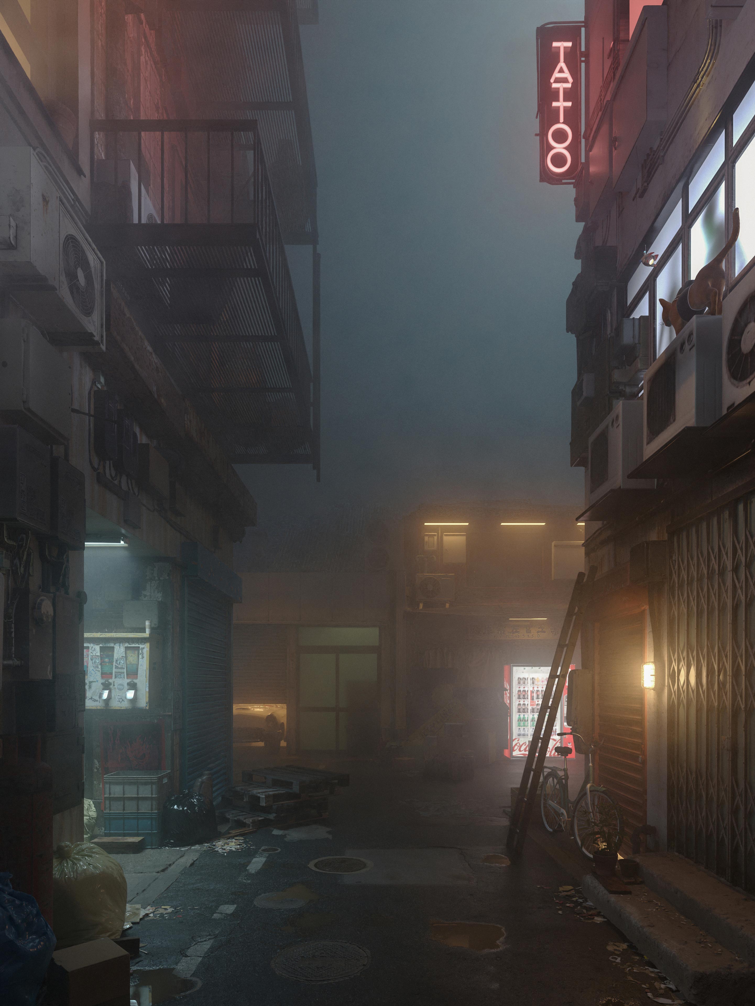 The Alley of the Mist