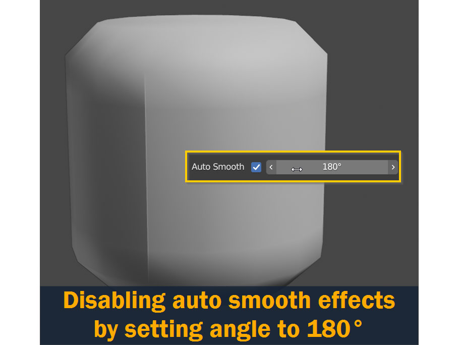 disabling auto smooth effects