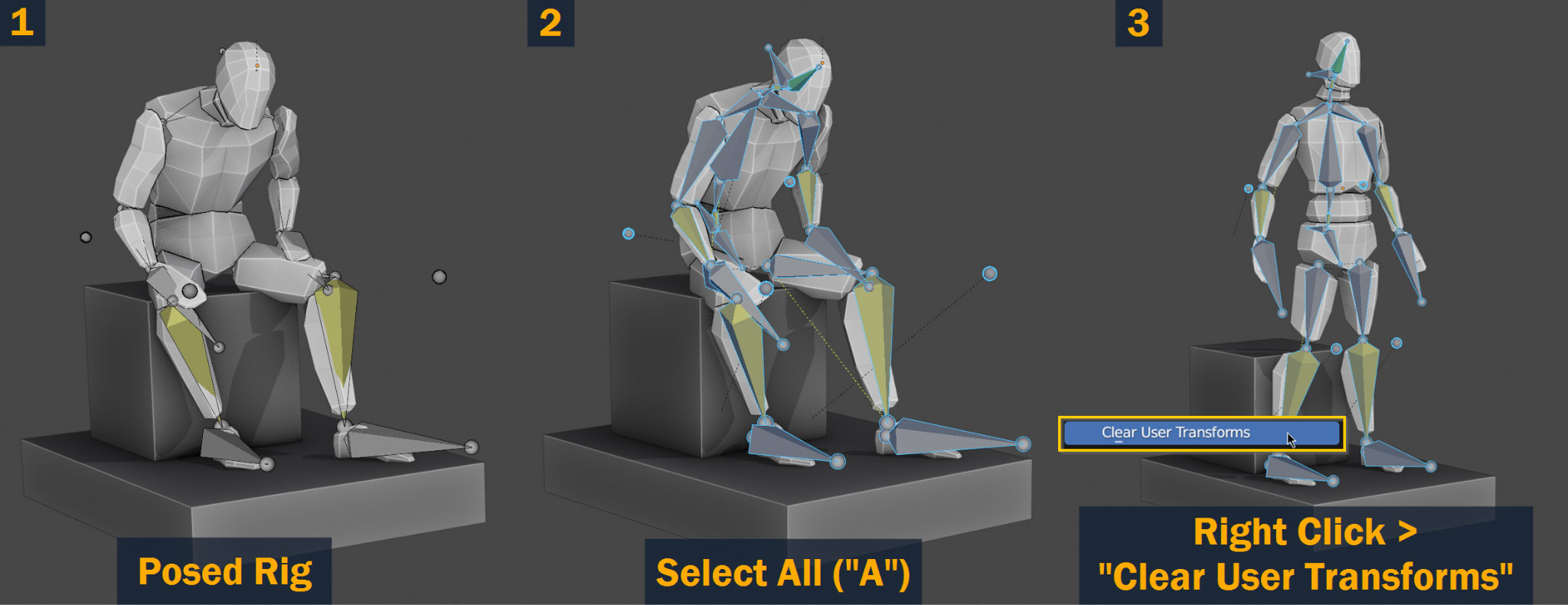 Editing the axis of the bones in edit mode doesn't change the axis in pose  mode? (Explanation in comments) : r/blenderhelp