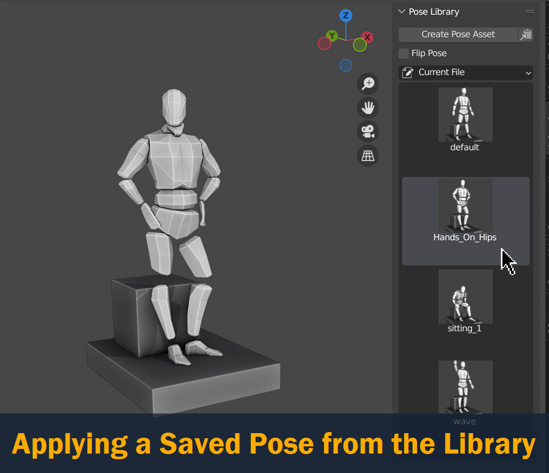 Create pose asset gone again? 3.6 - Animation and Rigging - Blender Artists  Community