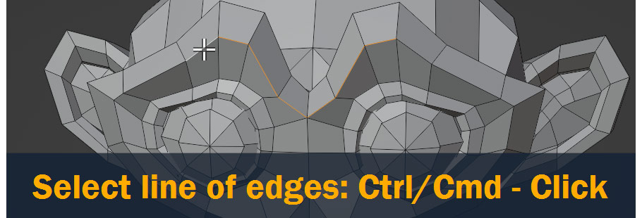 select line of edges