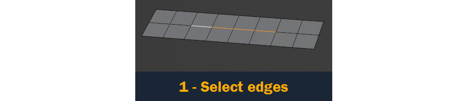 selecting edges