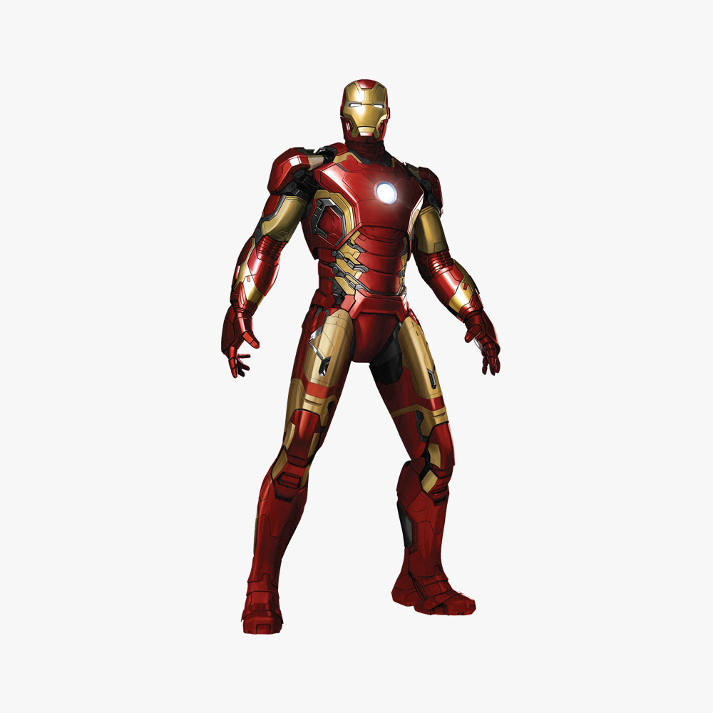 Iron Man Modèle 3D Pré-commander