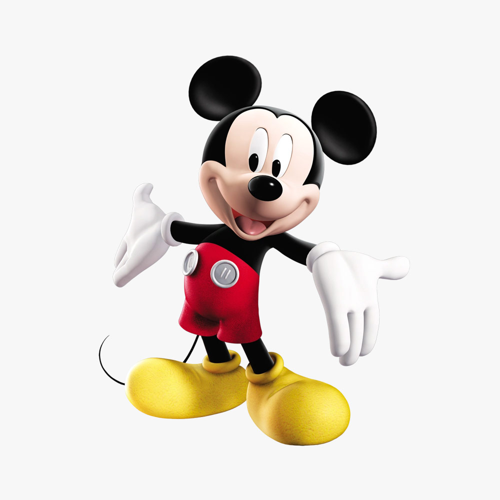 Mickey Mouse 3D model in FBX, OBJ, MAX, 3DS, C4D 