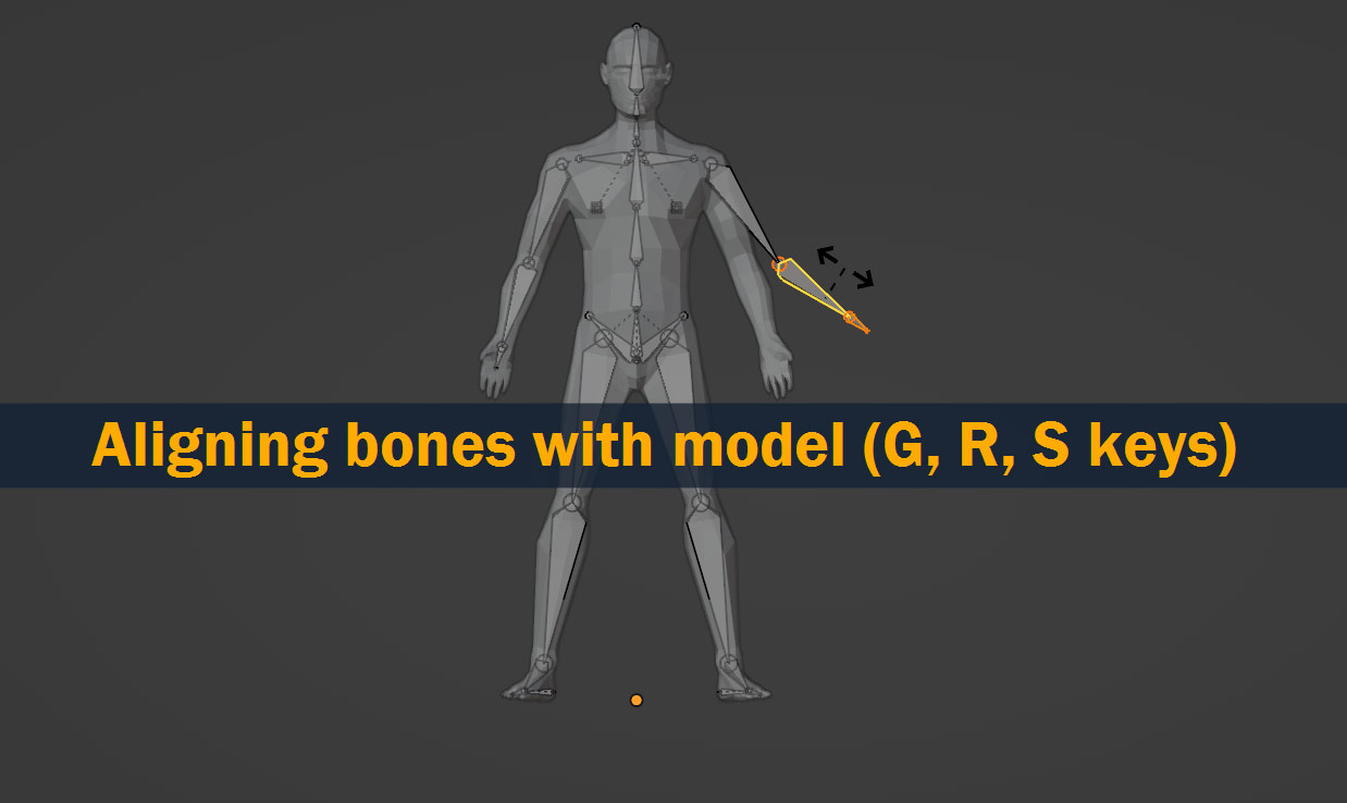 aligning bones with model