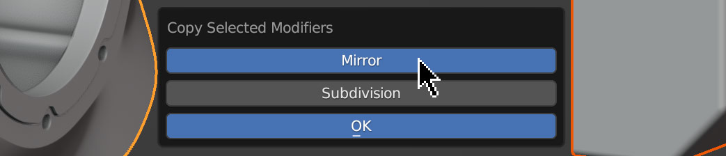 copying mirror modifier
