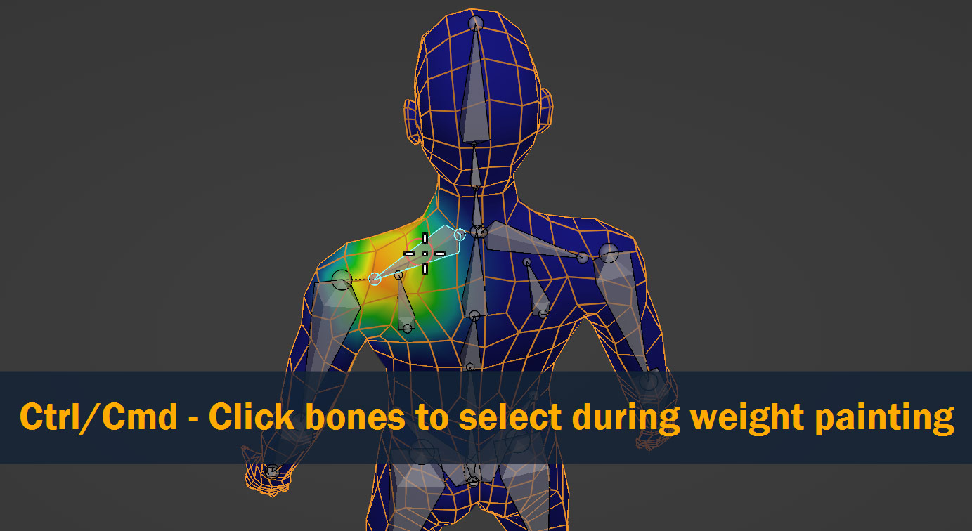 select bones during weight painting