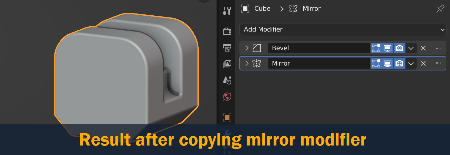 result after copying mirror modifier