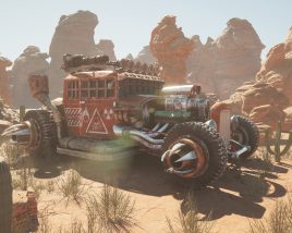 Desert Mad Max Car