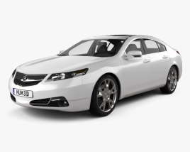 Acura TL 2013 3D 모델 