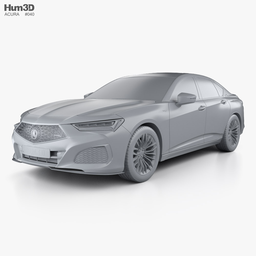 Acura TLX Type S 2023 3Dモデル