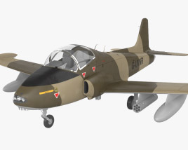 BAC 167 Strikemaster 3D model