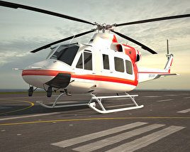 Bell 412 3D model