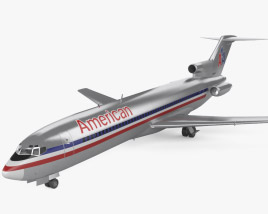 Boeing 727 3D модель
