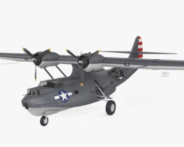 Consolidated PBY Catalina 3D model