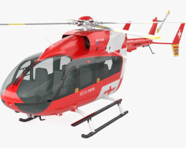 Eurocopter EC145 Modello 3D