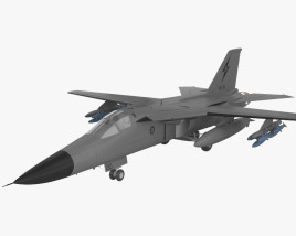 General Dynamics F-111 Aardvark 3D model