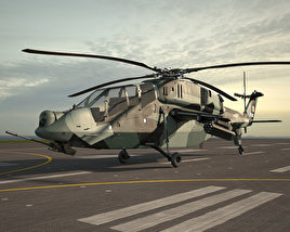 HAL Light Combat Helicopter 3D model