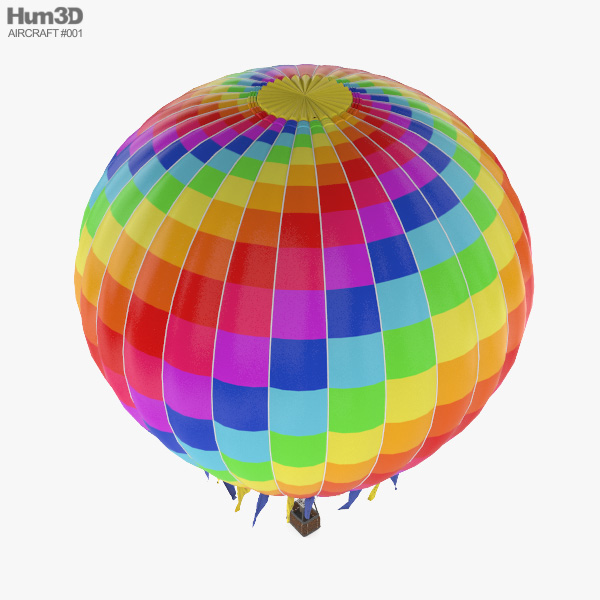 Ballons à Air Robot Ballon Volant Modèle 3D - 3D