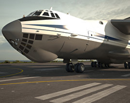 Iliouchine Il-76 Modèle 3D