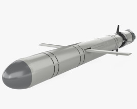 Kalibr missile 3D-Modell