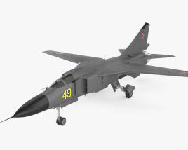 МиГ-23 3D модель
