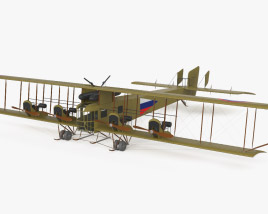 Sikorsky Ilya Muromets 3D model