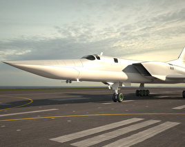 Tupolev Tu-22M 3D model