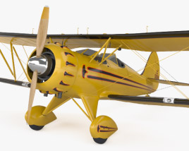 WACO Classic YMF-5C 3D модель