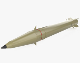 Зульфикар баллистическая ракета 3D модель