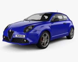 Alfa Romeo MiTo Veloce 2019 3D model