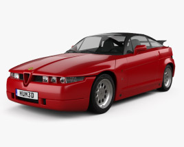 Alfa Romeo SZ 1991 3D model