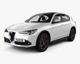 Alfa Romeo Stelvio Q4 2020 3D模型