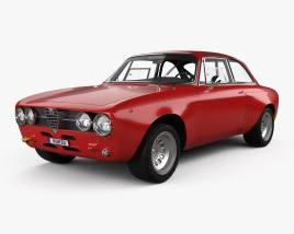 Alfa Romeo GTAm 1969 3D模型