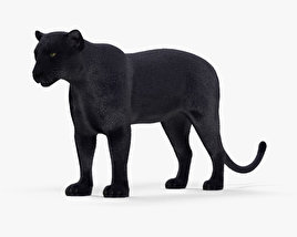 Black Panther 3D model