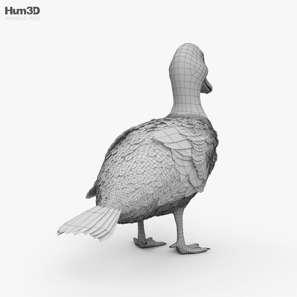 Fichier STL gratuit Figurine de décoration en forme de canard