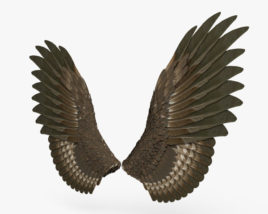 Крылья птицы 3D модель