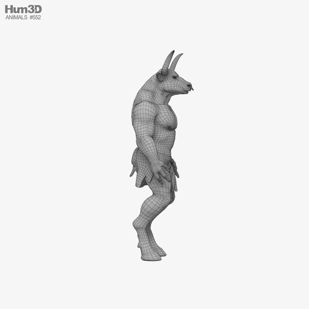 Minotaur T pose - Download Free 3D model by matisosanimation  (@matisosanimation) [040b9d3]