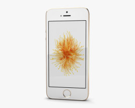 Apple iPhone SE 2 Gold 3D模型