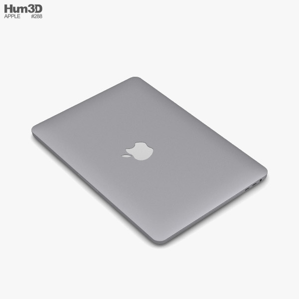 Apple MacBook Pro 13 inch (2018) Touch Bar Space Gray 3D model download